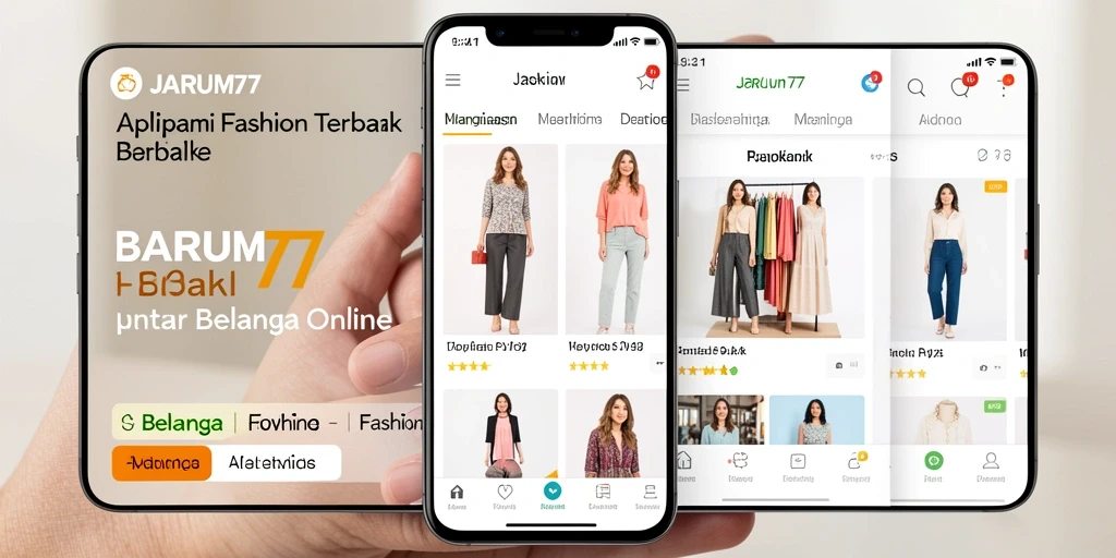 Tampilan antarmuka JARUM77 yang modern dan stylish.
