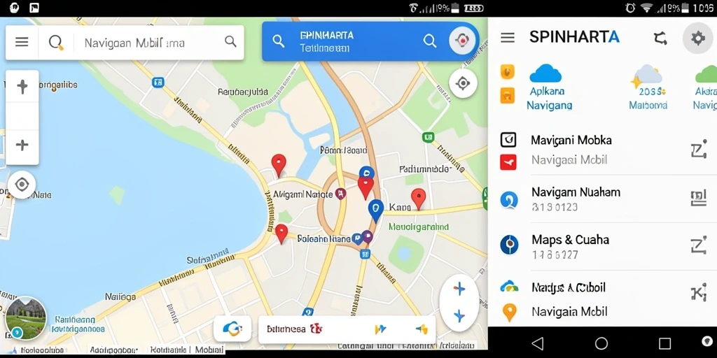 Antarmuka pengguna SPINHARTA yang intuitif dan menarik.
